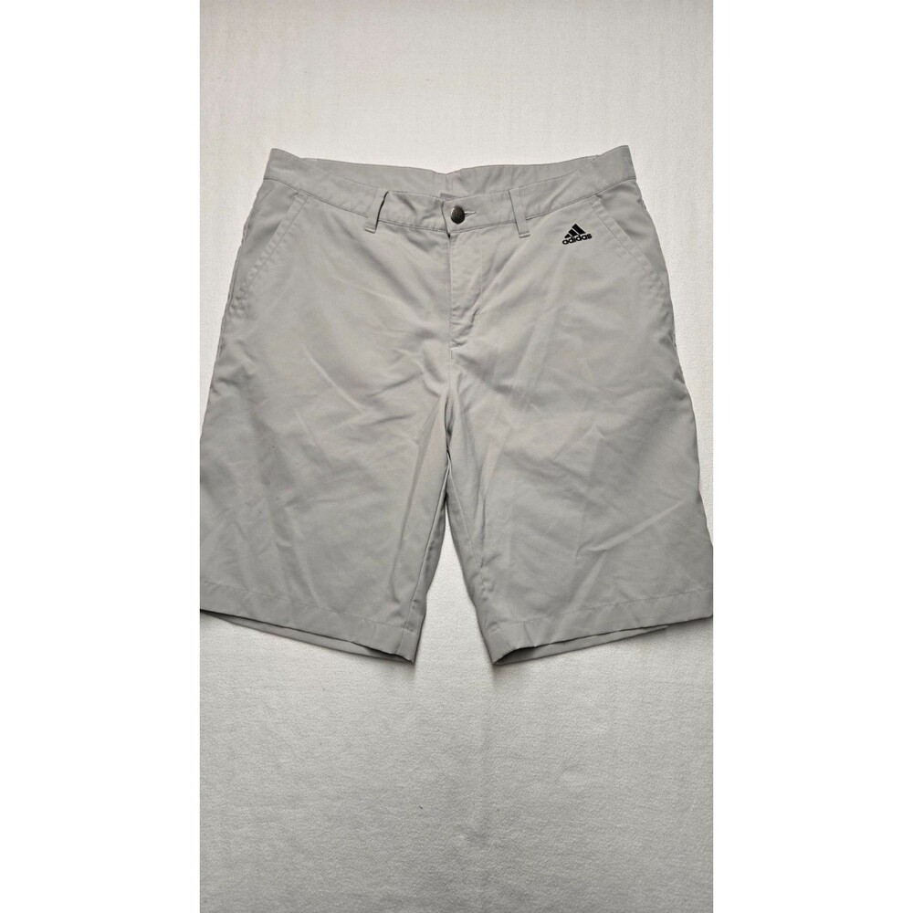 Adidas Chino Shorts Mens Grey  Size 34